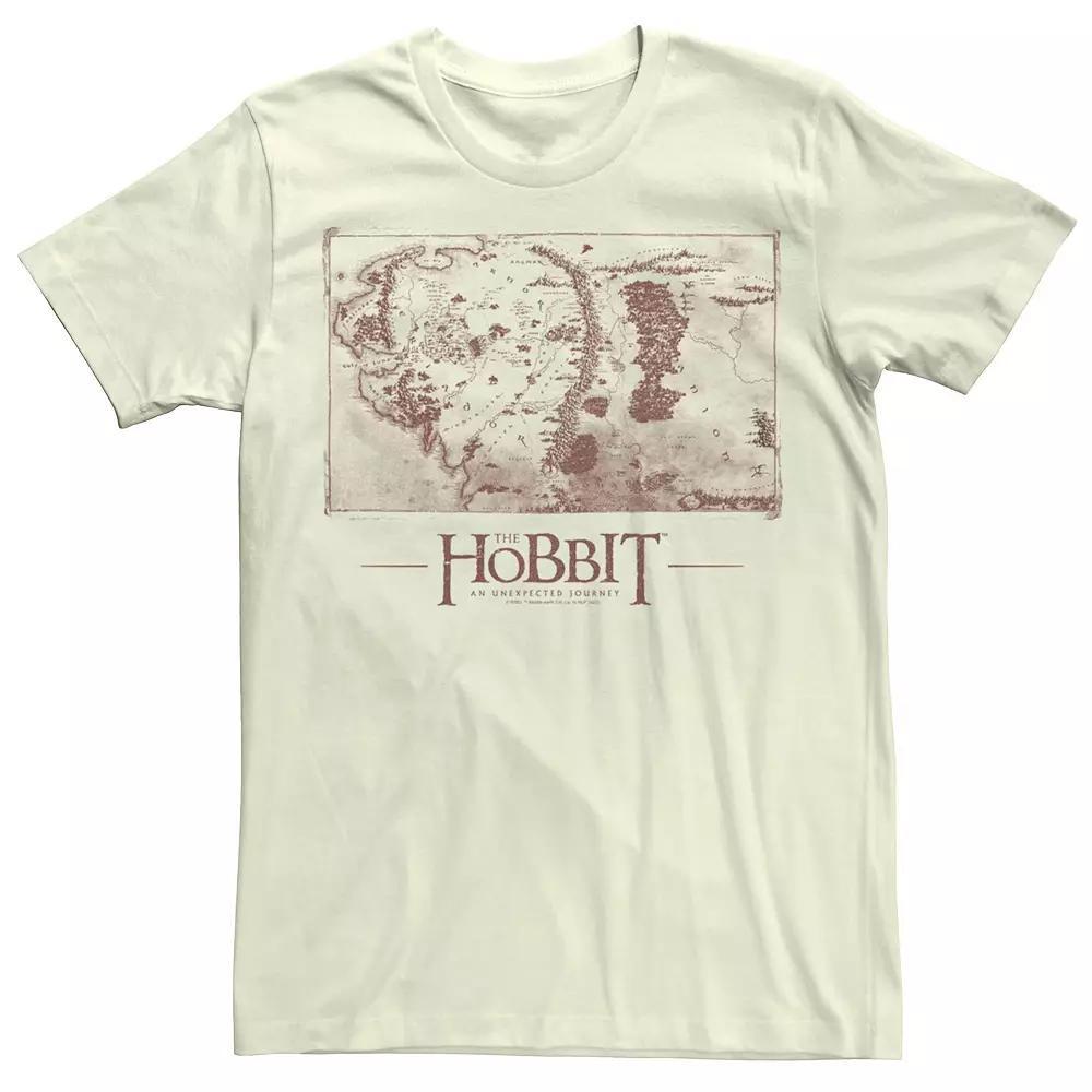 Men's The Hobbit Middle Earth Map Tee,  Product Image