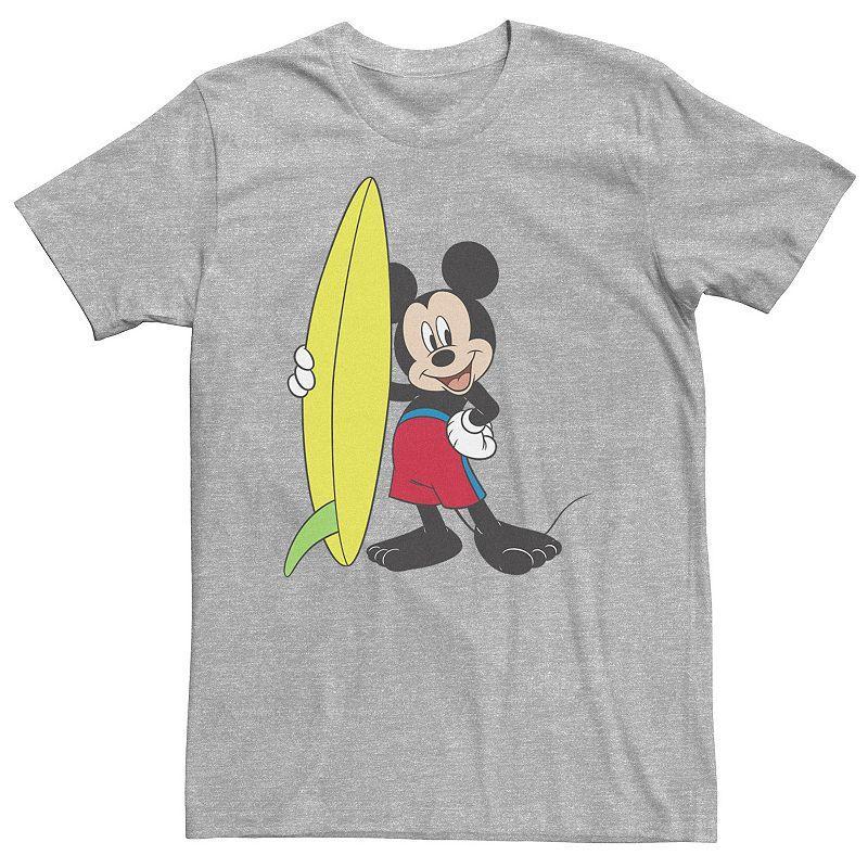 Big & Tall Disney Mickey Mouse Surfer Outfit Tee, Men's,  Product Image