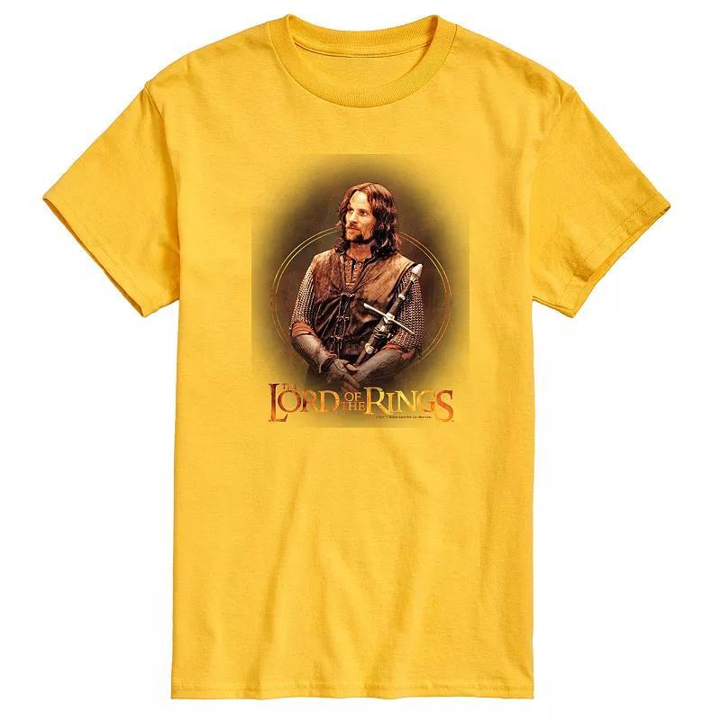 Men's The Lord Of The Rings Aragorn Graphic Tee, Size: XL, White Product Image