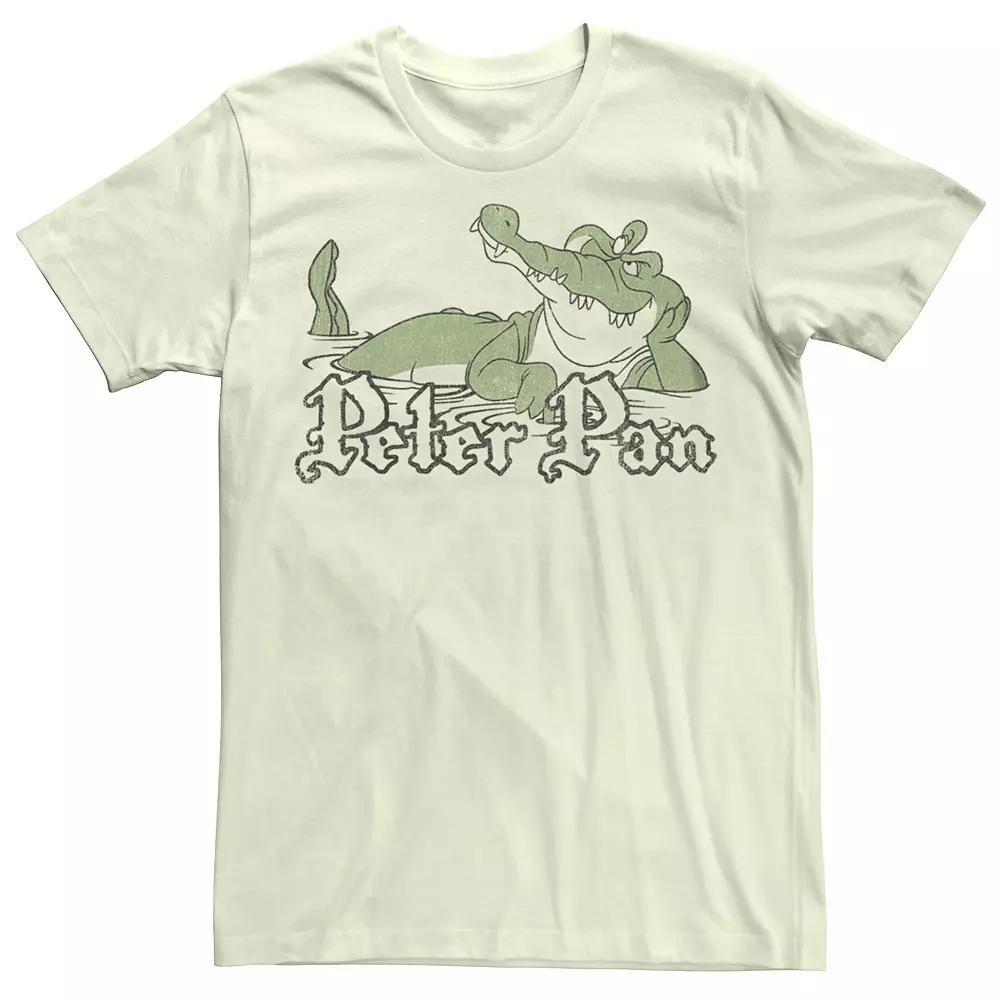 Disney's Peter Pan Tick Tock Crocodile Men's Tee, Size: Medium, Natural Product Image