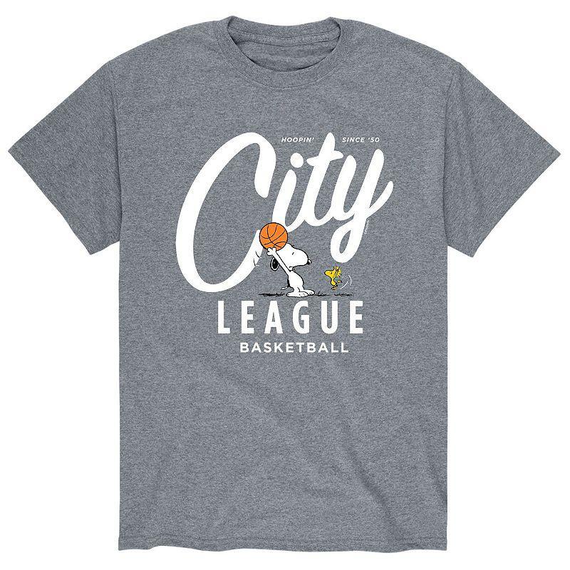 Big & Tall Peanuts City League Tee, Mens Product Image