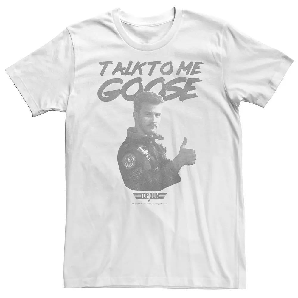 Big & Tall Top Gun Talk To Me Goose Thumbs Up Tee, Men's,  Product Image