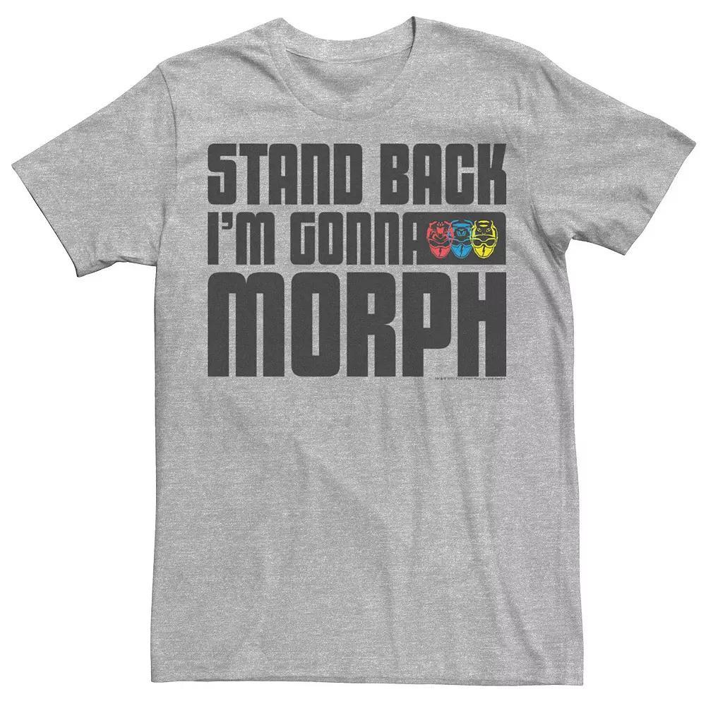 Men's Power Rangers Stand Back I'm Gonna Morph Tee,  Product Image