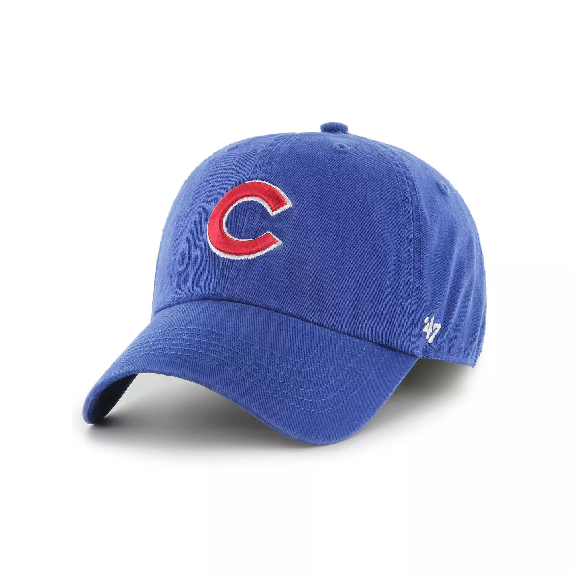 Men's '47 Royal Chicago Cubs Franchise Logo Fitted Hat, Size: XL, Blue Product Image