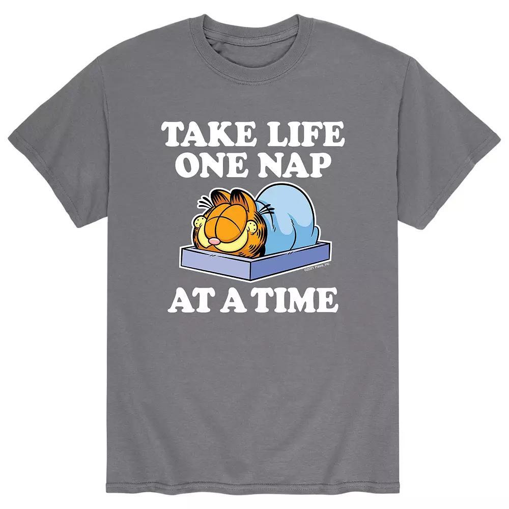 Men's Garfield One Nap At A Time Tee,  Product Image