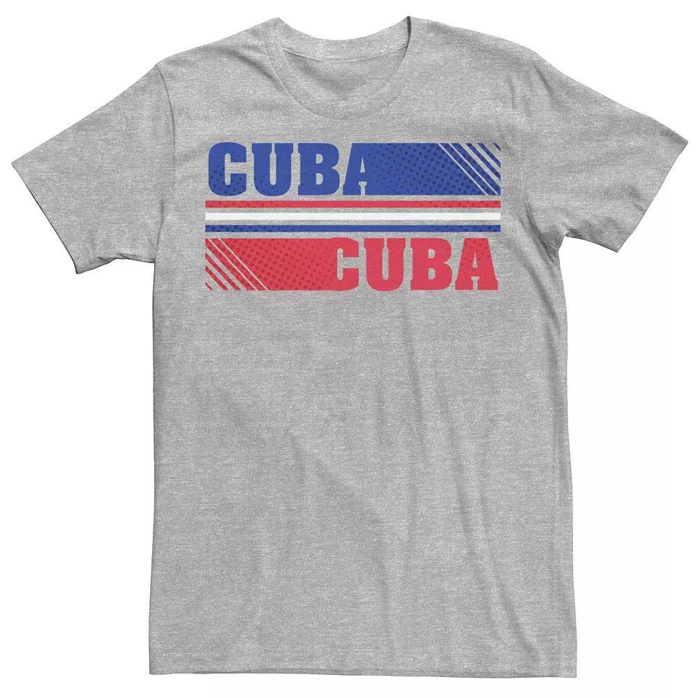 Men's Gonzales Cuba Colorful Word Stack Tee,  Product Image