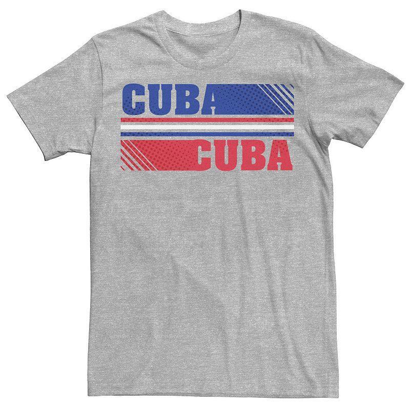 Mens Gonzales Cuba Colorful Word Stack Tee Athletic Grey Product Image