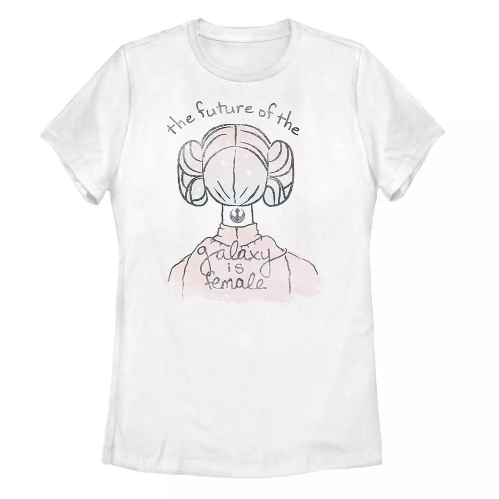Juniors' Star Wars The Future Of The Galaxy Is Female Portrait Tee, Girl's,  Product Image