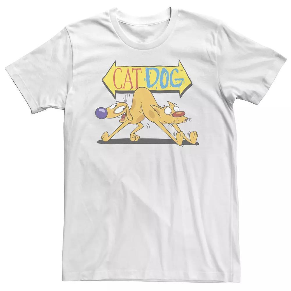 Big & Tall Nickelodeon CatDog Show Title Tee, Men's,  Product Image