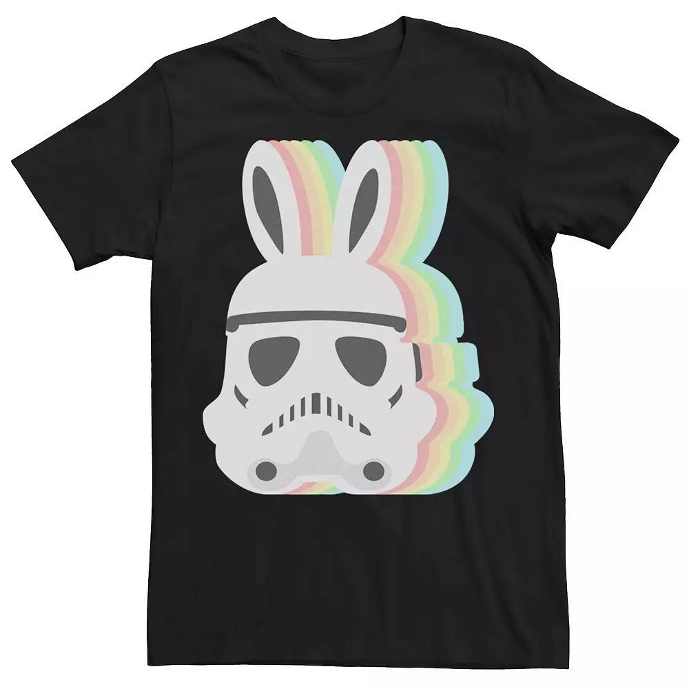 Big & Tall Star Wars Storm Trooper Pastel Bunny Ears Easter Graphic Tee, Men's,  Product Image
