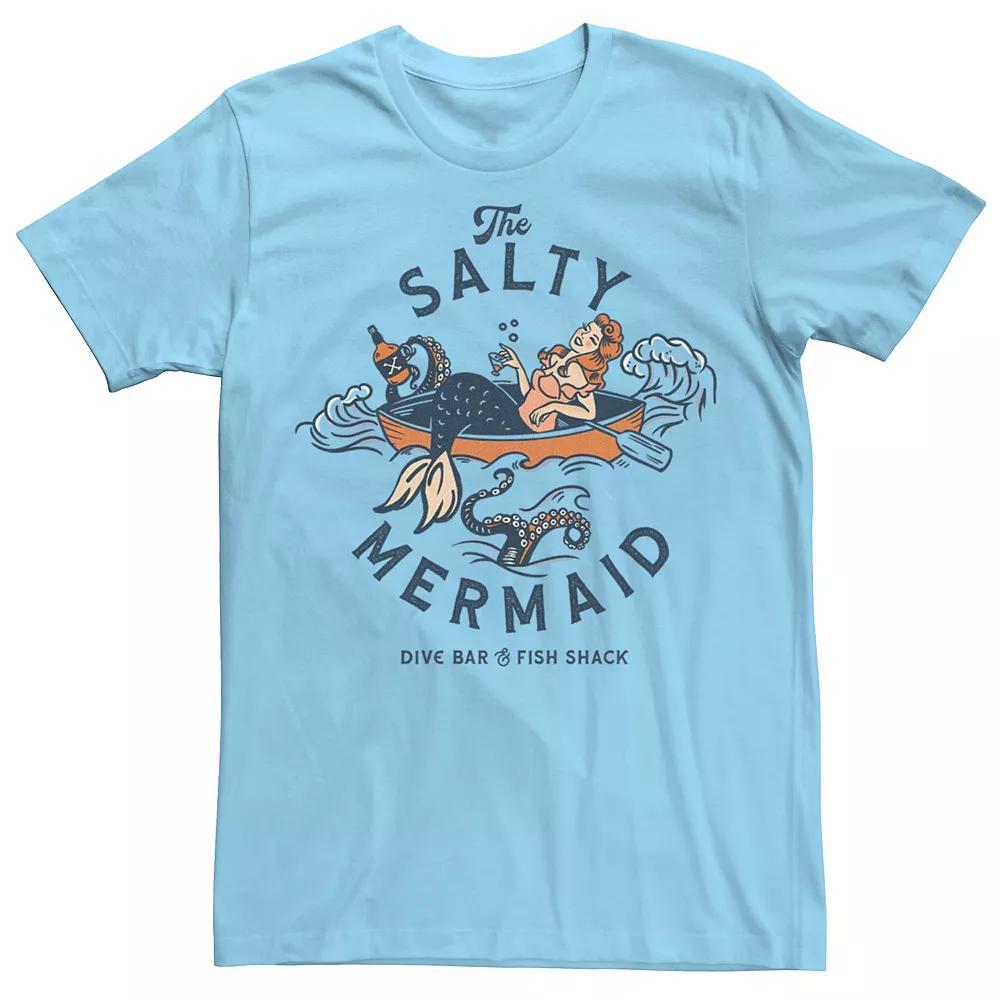 Men's The Salty Mermaid Dive Bar & Fish Shack Graphic Tee,  Product Image