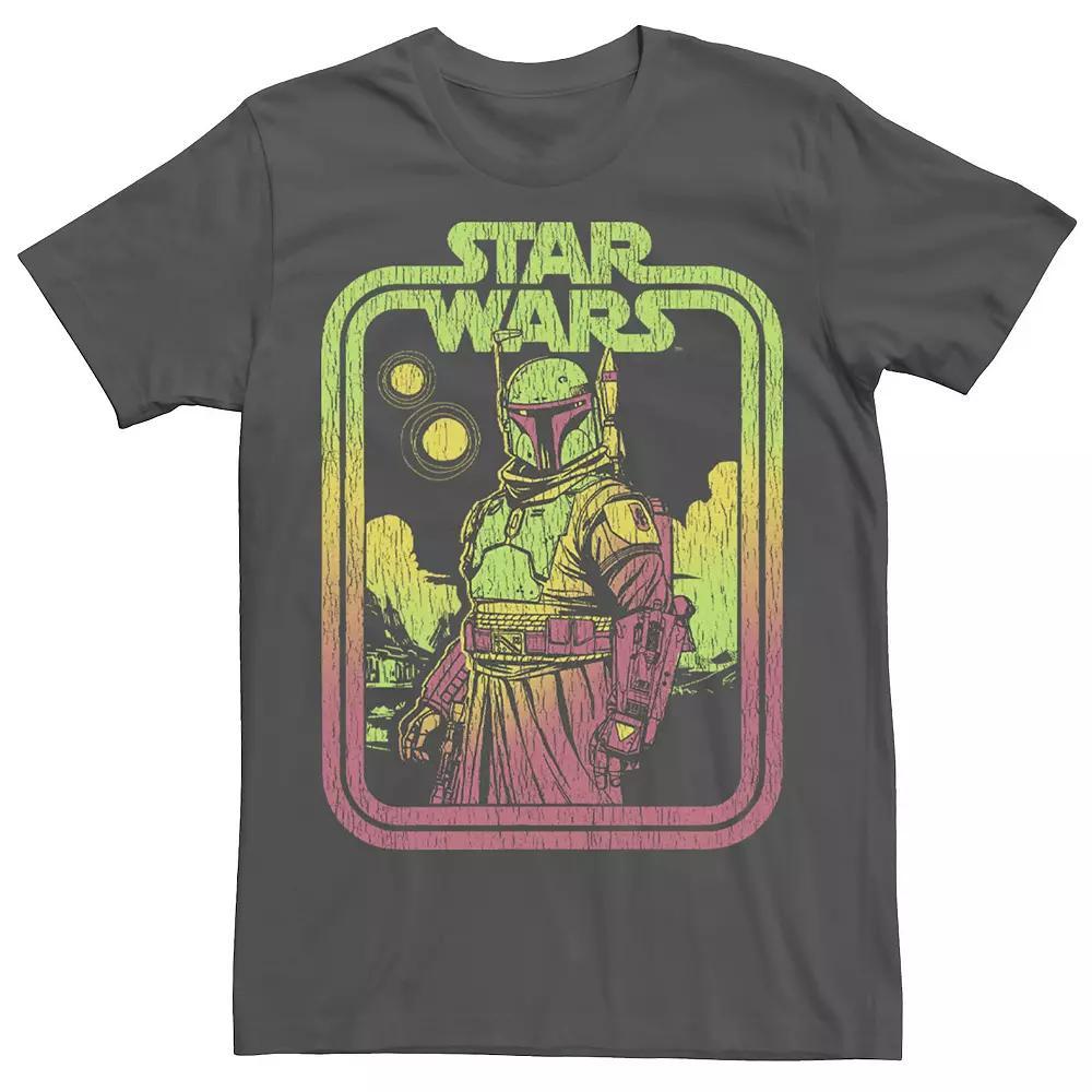 Men's Star Wars Boba Fett Retro Boxed Portrait Tee, Boy's,  Product Image