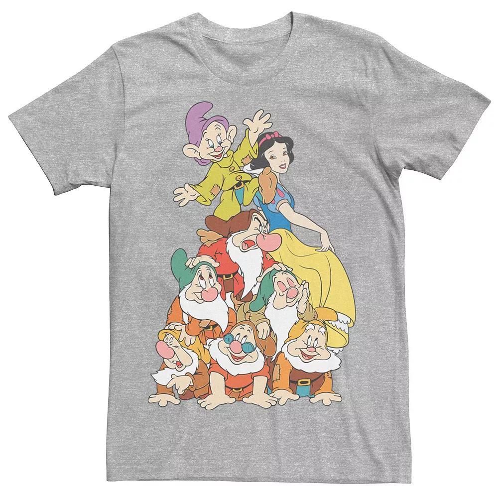 Disney's Snow White Seven Dwarf Stack Men's Tee,  Product Image