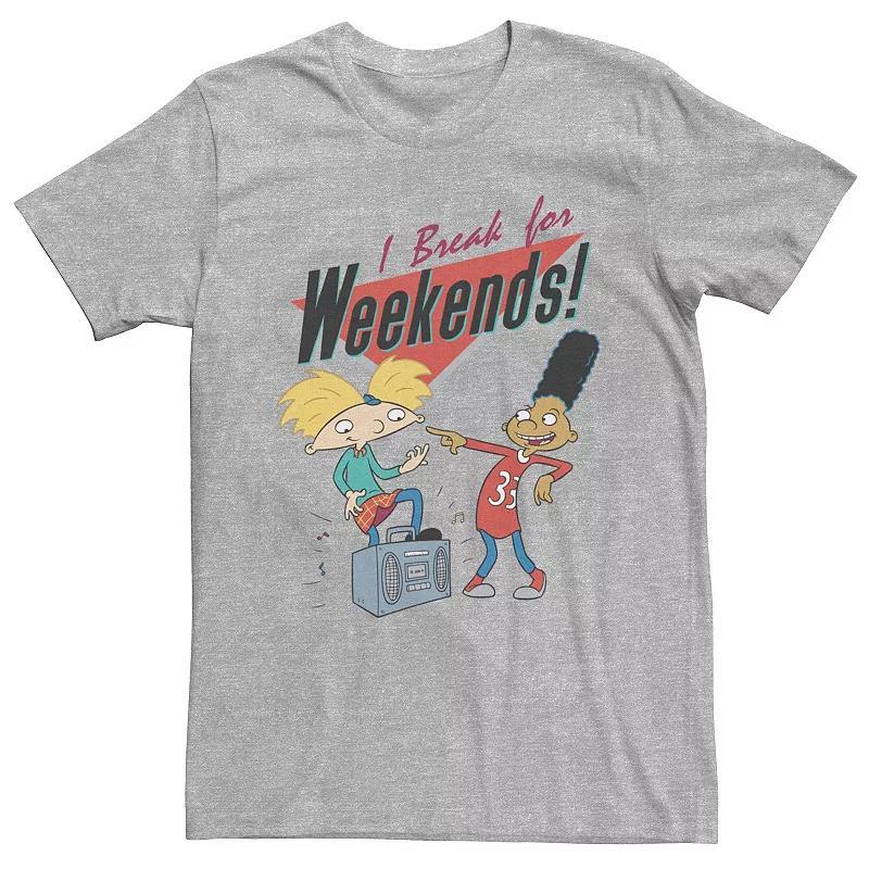 Men's Hey Arnold I Break For Weekends Tee,  Product Image