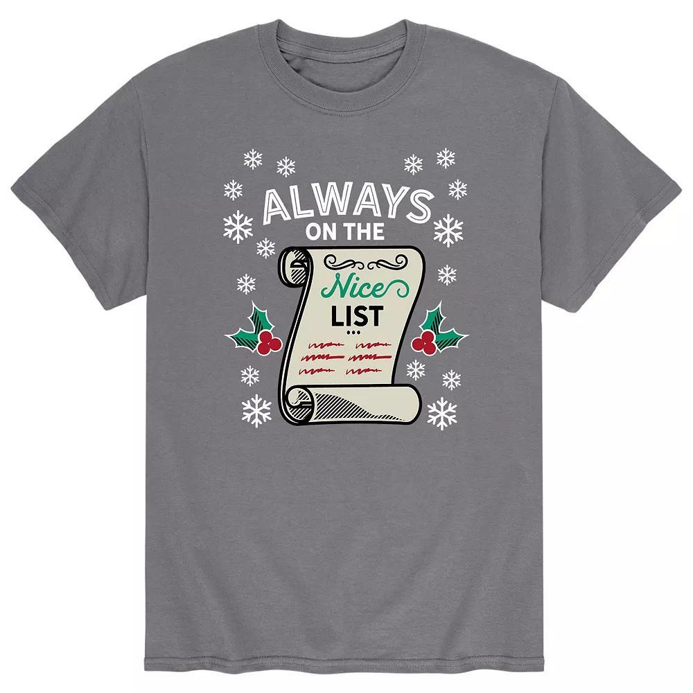 Men's The Nice List Graphic Tee,  Product Image