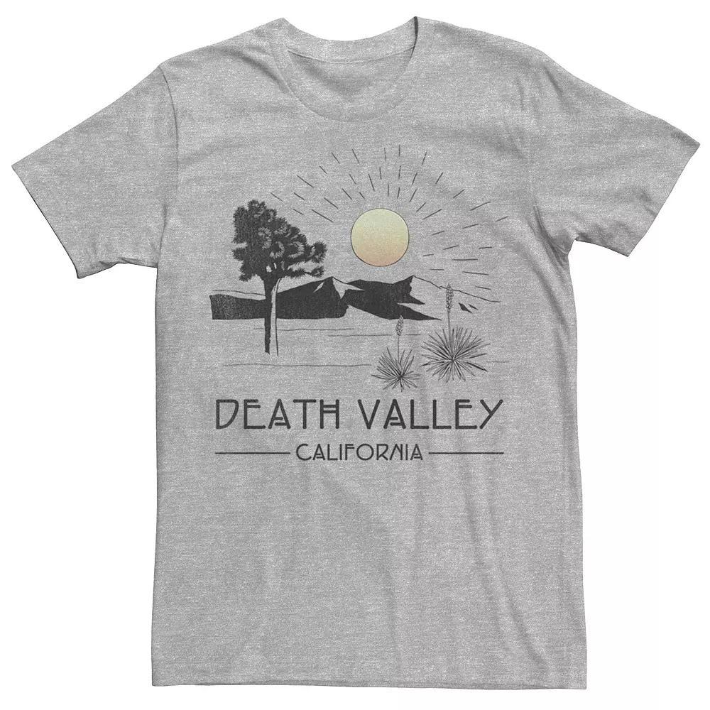 Men's Death Valley California Logo Tee, Boy's, Size: XS, Athletic Grey Product Image