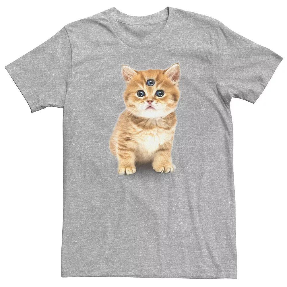 Big & Tall Third-Eye Cat Portrait Tee, Men's,  Product Image