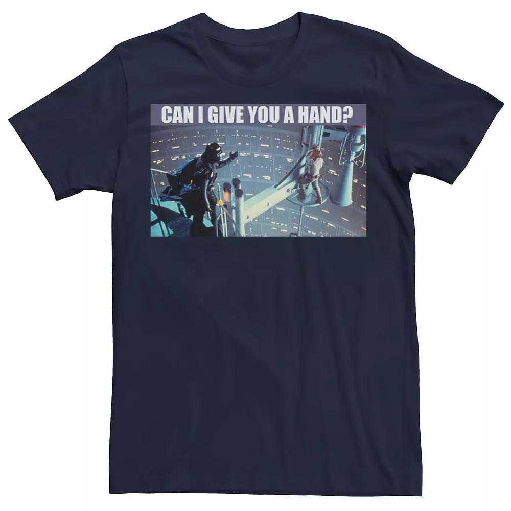 Men's Star Wars Darth Vader Luke Skywalker Can I Give You A Hand Tee,  Product Image