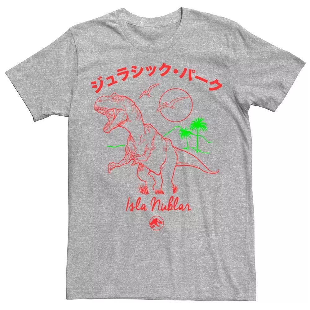 Men's Jurassic Park Kanji T Rex Outline Tee,  Product Image