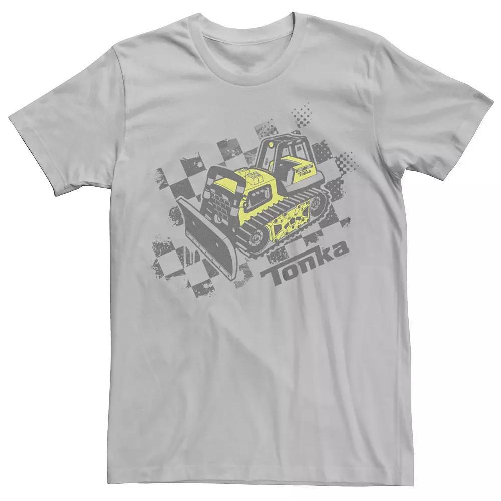 Men's Tonka Bulldozer Toy Truck Graphic Tee, Size: XS, Silver Product Image