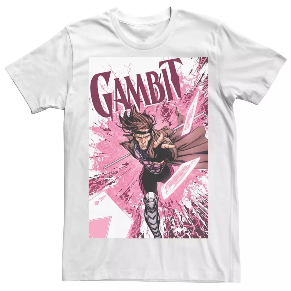 Men's X-Men Gambit Graphic Tee, Size: Medium, White Product Image