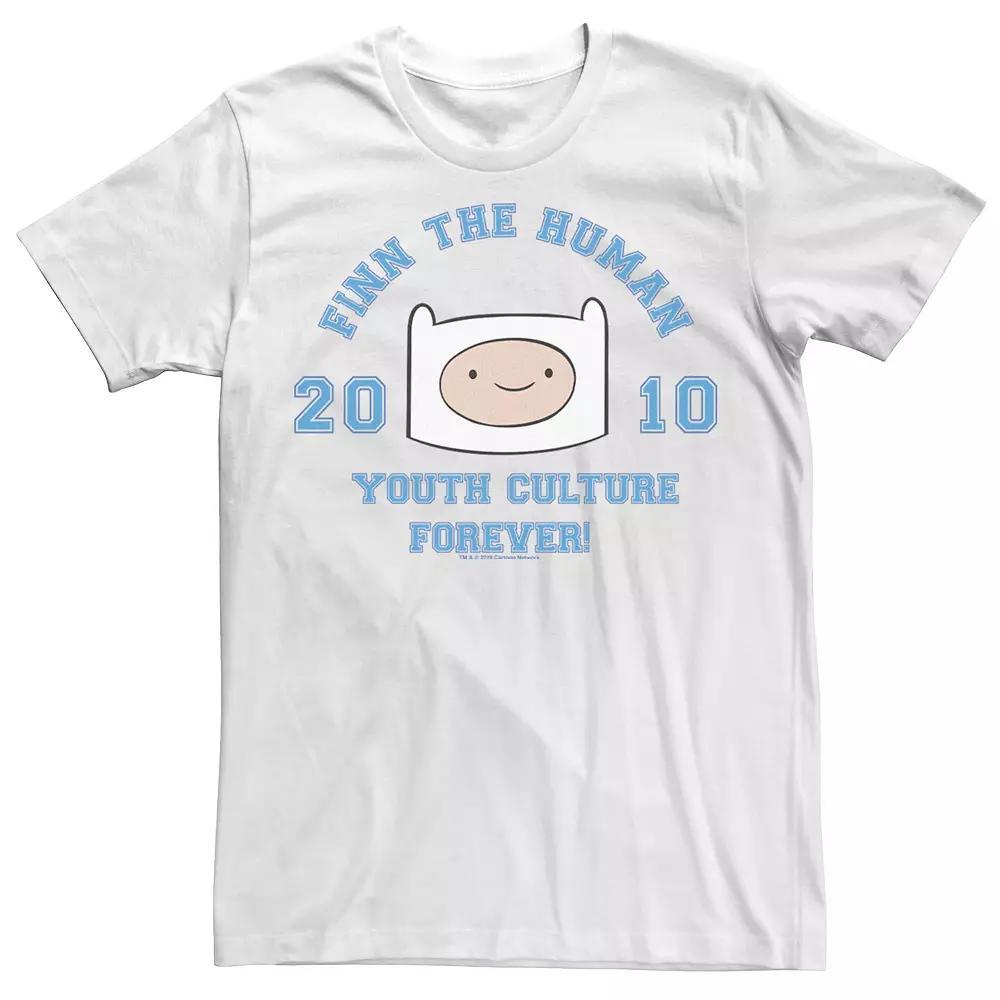 Men's Cartoon Network Adventure Time Finn The Human Youth Culture Forever Tee,  Product Image