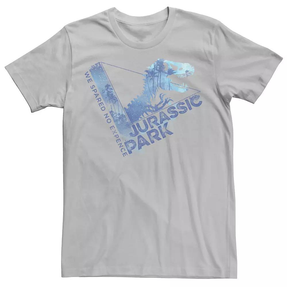 Men's Jurassic Park We Spared No Expense Blue Mist Tee,  Product Image