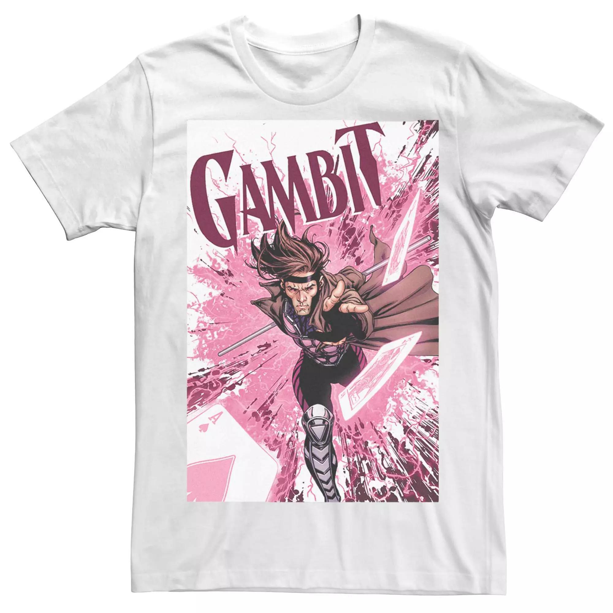 Men's X-Men Gambit Graphic Tee, Size: Medium, White Product Image