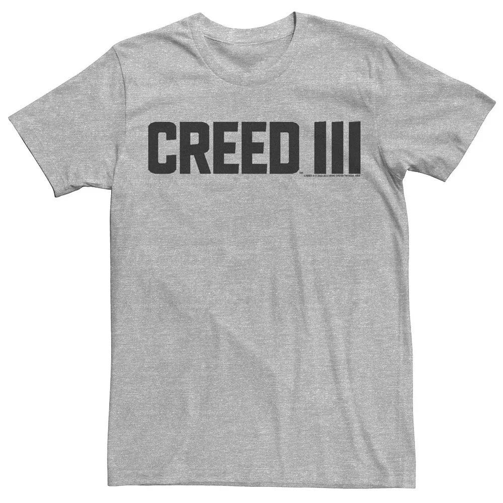 Big & Tall Creed 3 Simple Movie Logo Graphic Tee, Men's,  Product Image