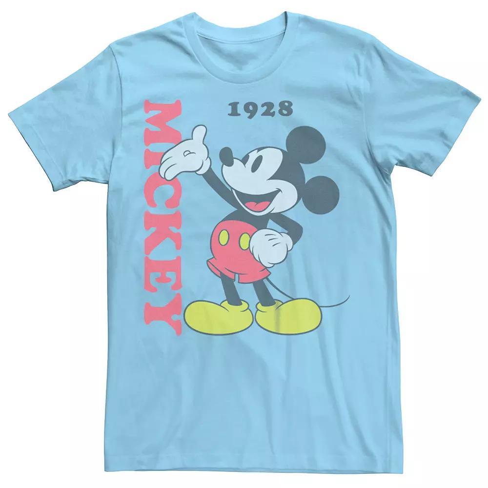 Men's Disney's Mickey Mouse Classic Happy Wave 1928 Tee,  Product Image
