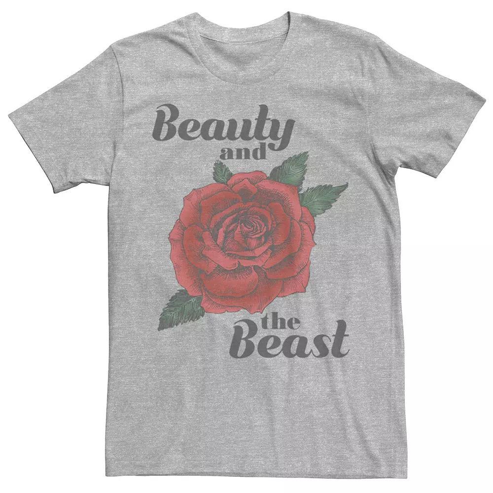 Men's Beauty and the Beast Rose Tee,  Product Image