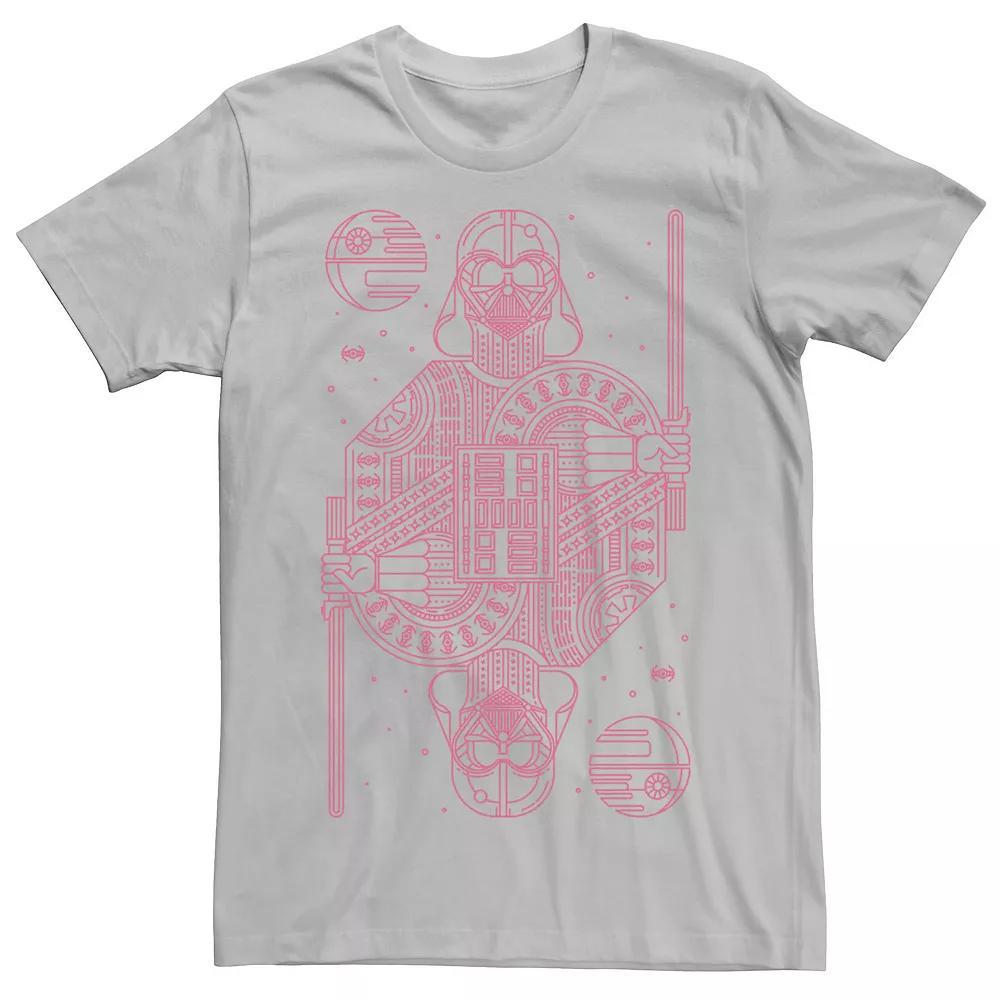 Men's Star Wars Darth Vader Line Art Poster Tee,  Product Image