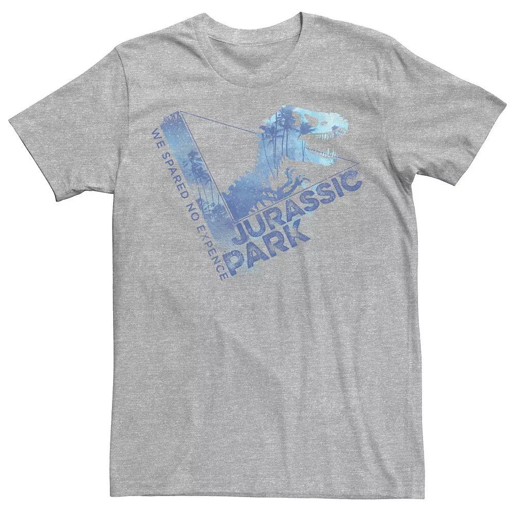 Men's Jurassic Park We Spared No Expense Blue Mist Tee,  Product Image