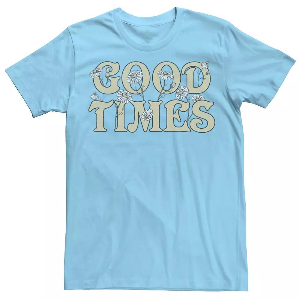 Men's Good Times Flower Fill Tee,  Product Image
