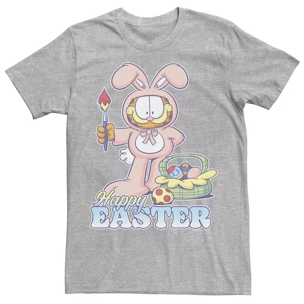 Men's Garfield Easter Dye Happy Easter Tee,  Product Image