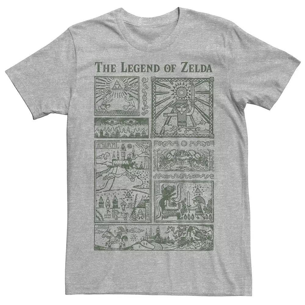Men's The Legend Of Zelda Story Panels Tee,  Product Image