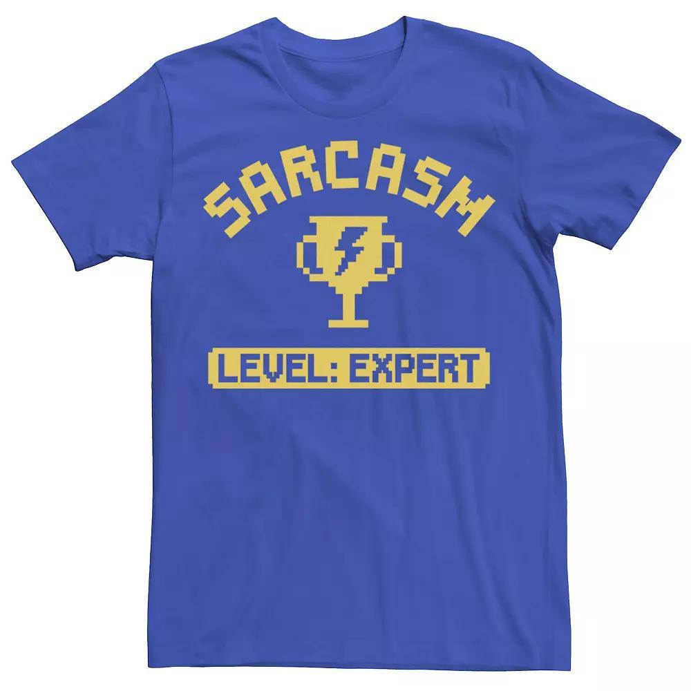 Men's Sarcasm Level Expert Graphic Tee,  Product Image
