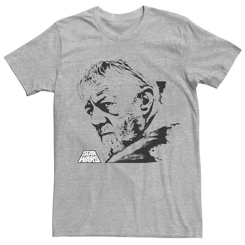 Men's Star Wars Obi Wan Vintage Portrait Graphic Tee,  Product Image