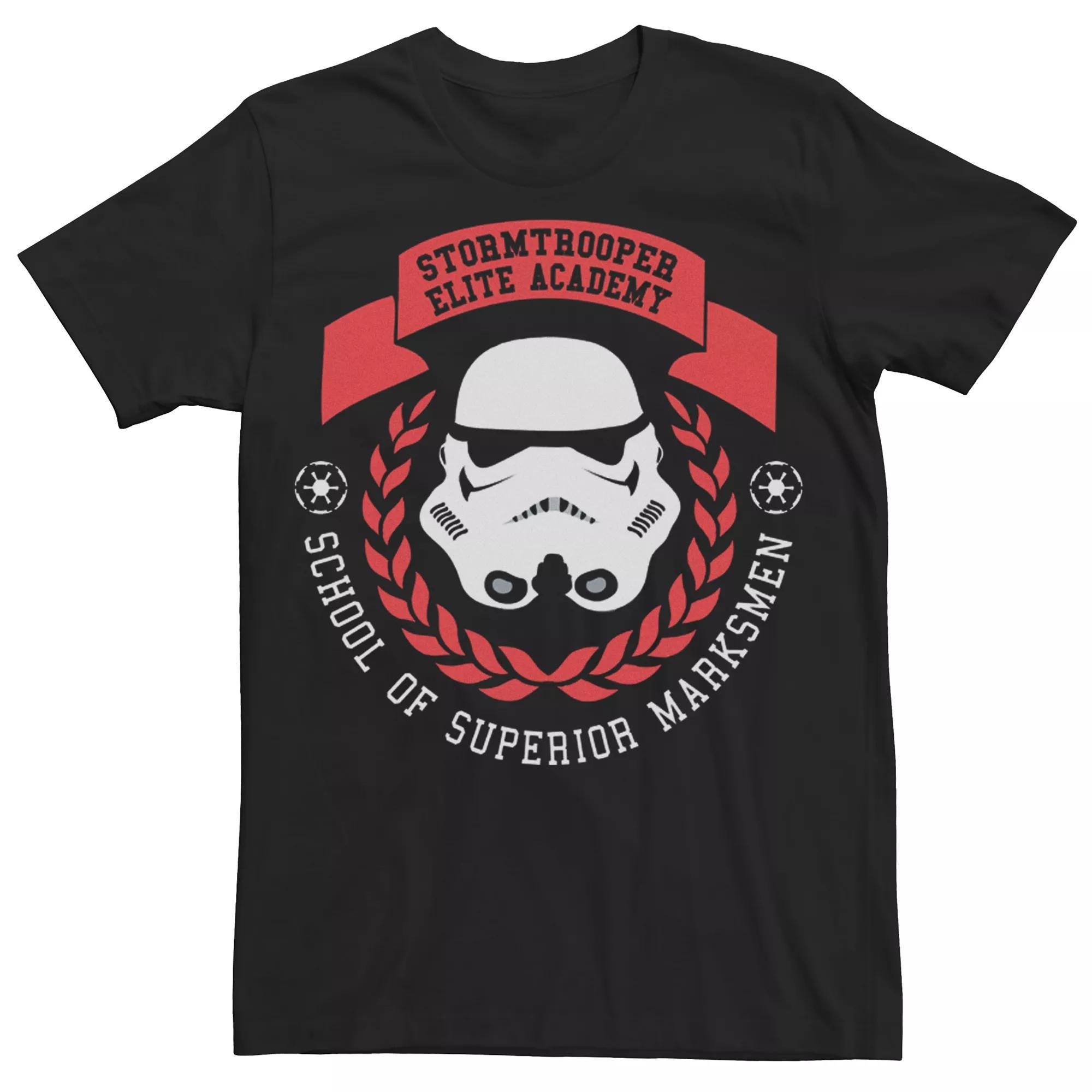 Mens Star Wars Stormtrooper Academy Logo Tee Product Image