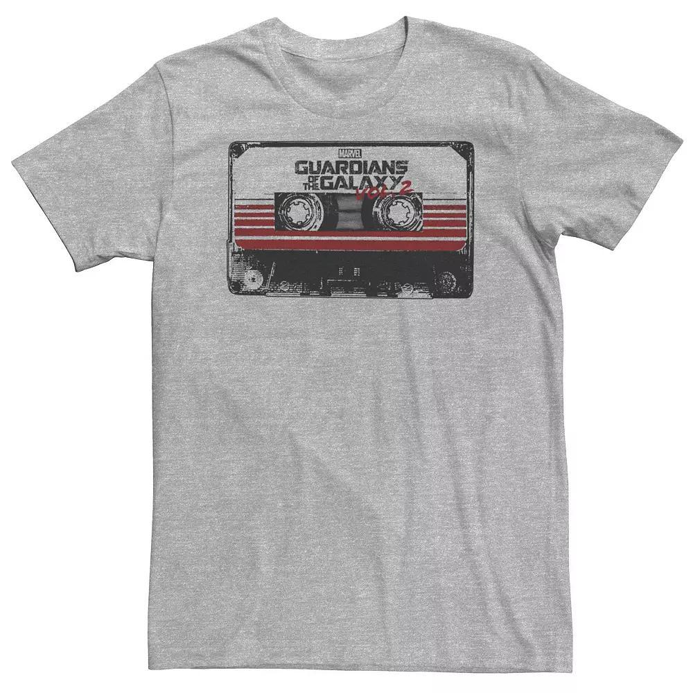 Big & Tall Marvel Guardians of the Galaxy Vol. 2 Cassette Tape Tee, Men's,  Product Image