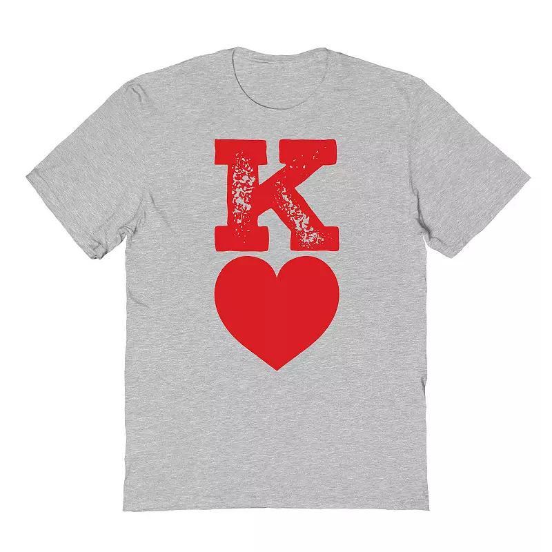 Mens COLAB89 by Threadless King Heart Fathers Day Graphic Tee Product Image