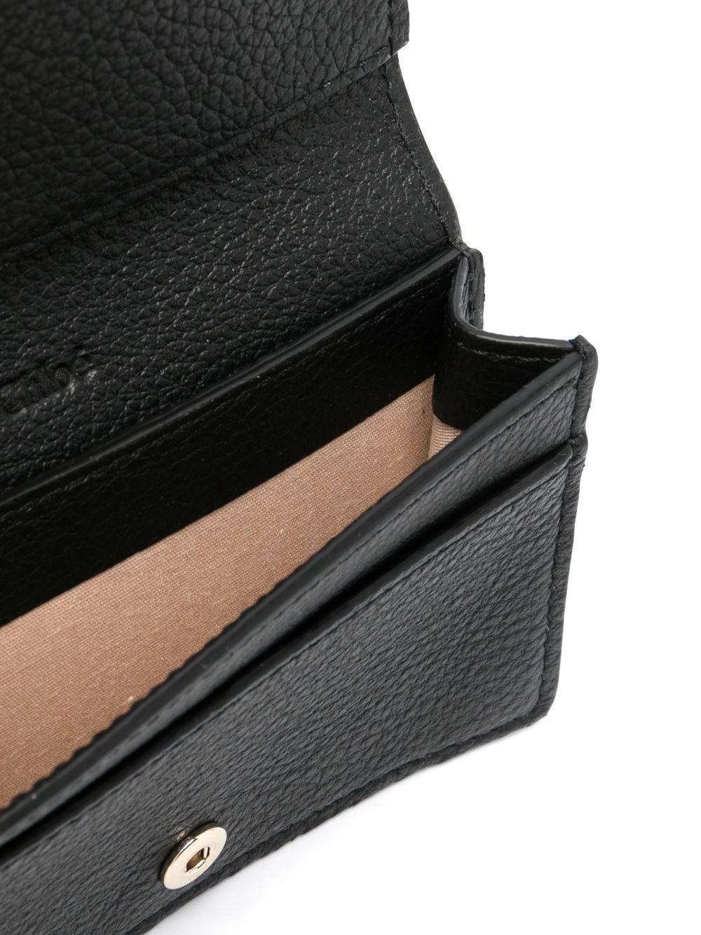 Alphabet trifold leather wallet Product Image