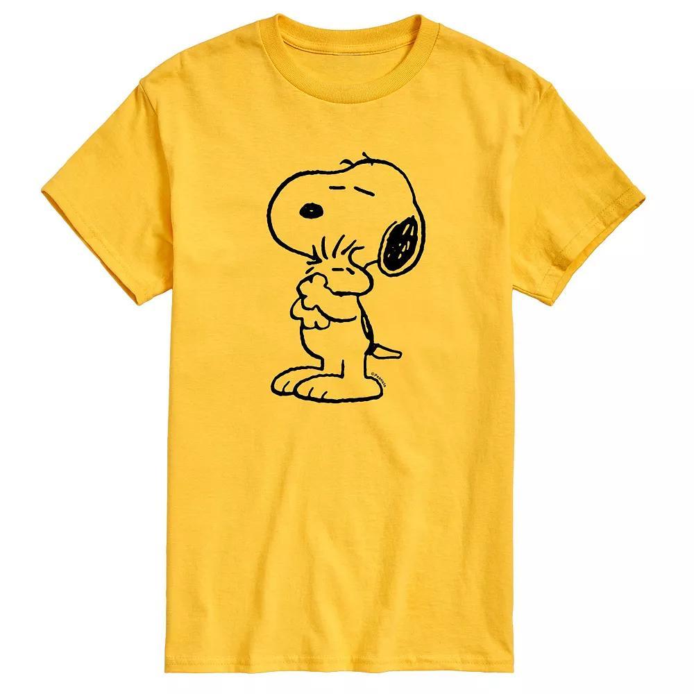 Men's Peanuts Snoopy Love Woodstock Tee,  Product Image