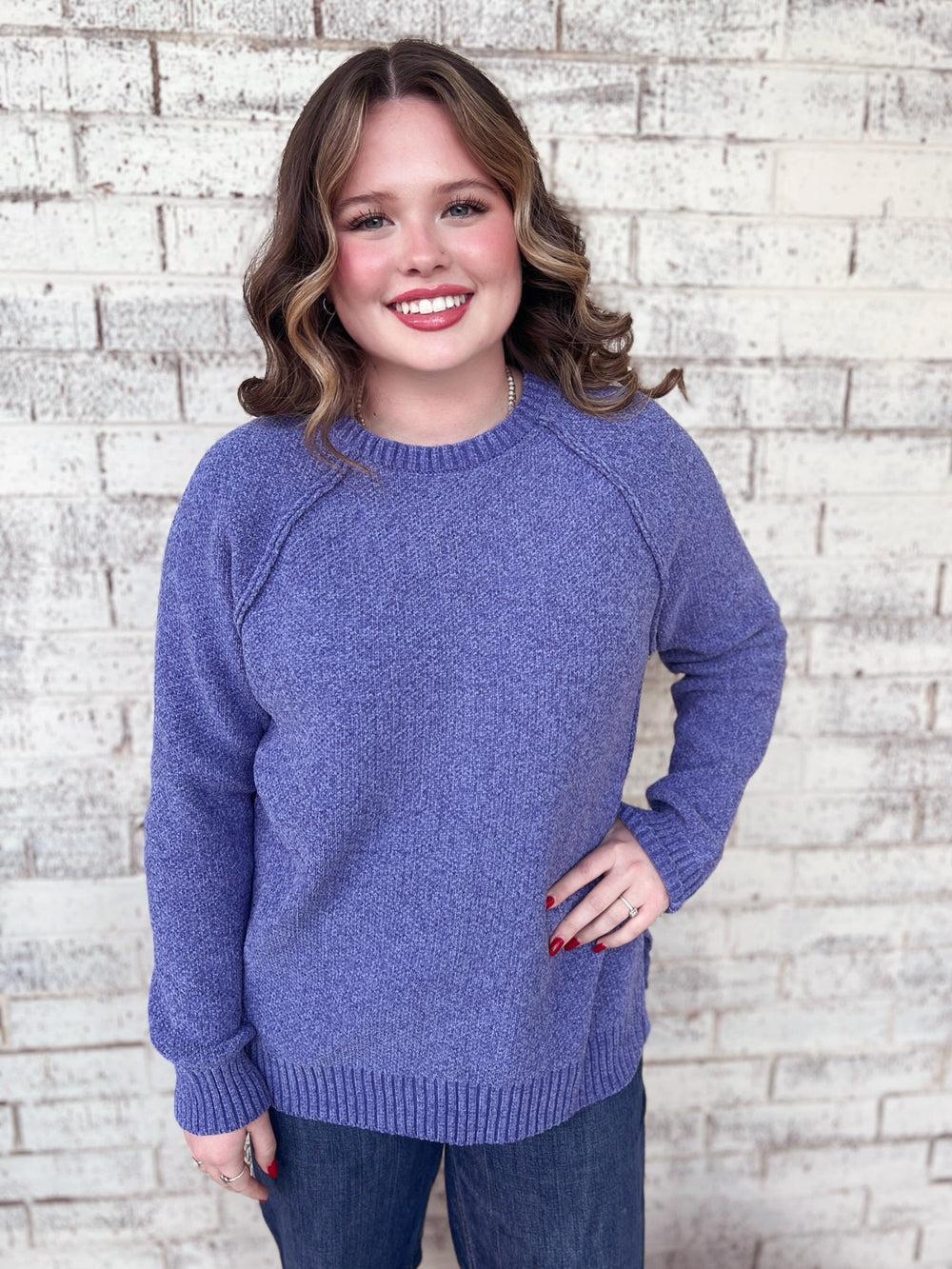 Luxuriously Knitted Raglan Sweater - 4 Colors* Product Image