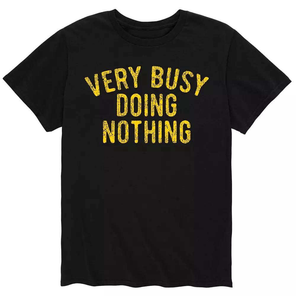 Men's Very Busy Doing Nothing Tee,  Product Image