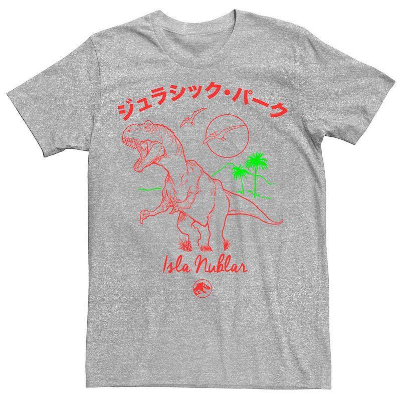 Men's Jurassic Park Kanji T Rex Outline Tee,  Product Image