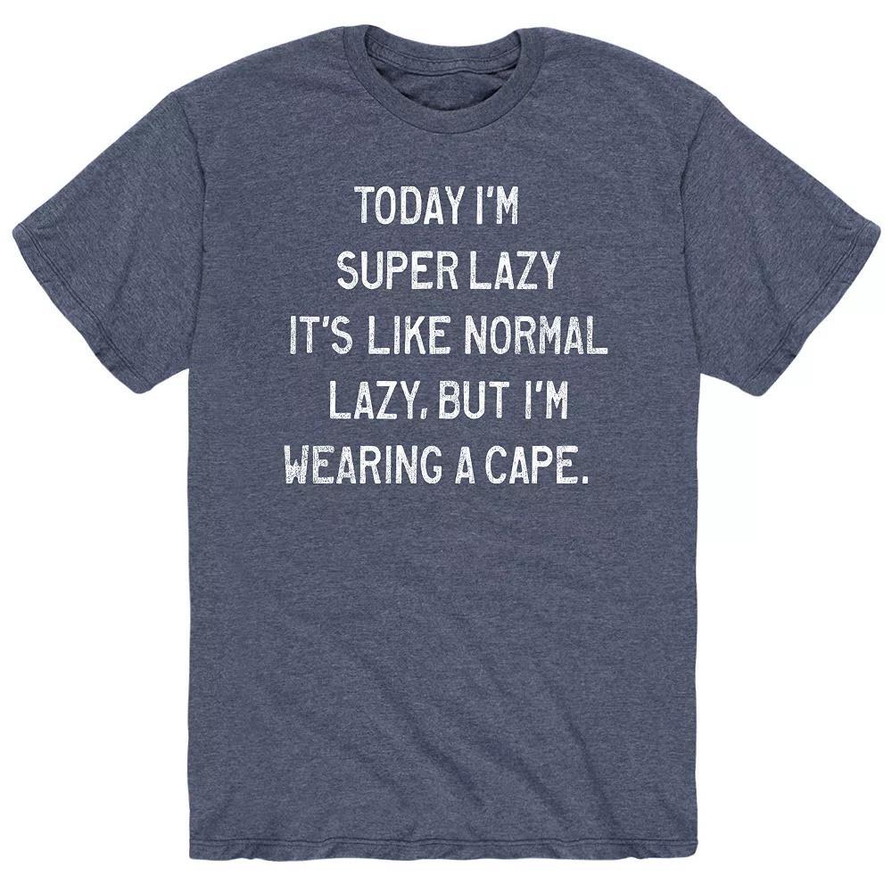 Men's Today Im Super Lazy Tee,  Product Image