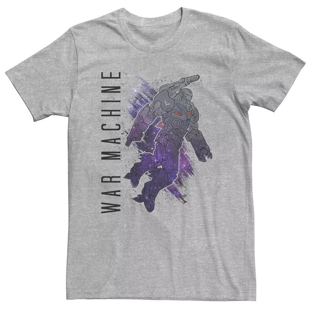 Big & Tall Marvel Avengers Endgame War Machine Galaxy Paint Tee, Men's,  Product Image
