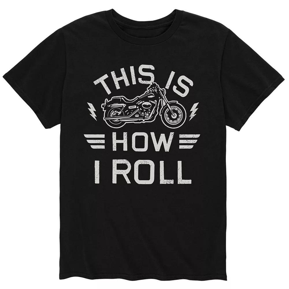 Men's This Is How I Roll Motorcycle Tee,  Product Image