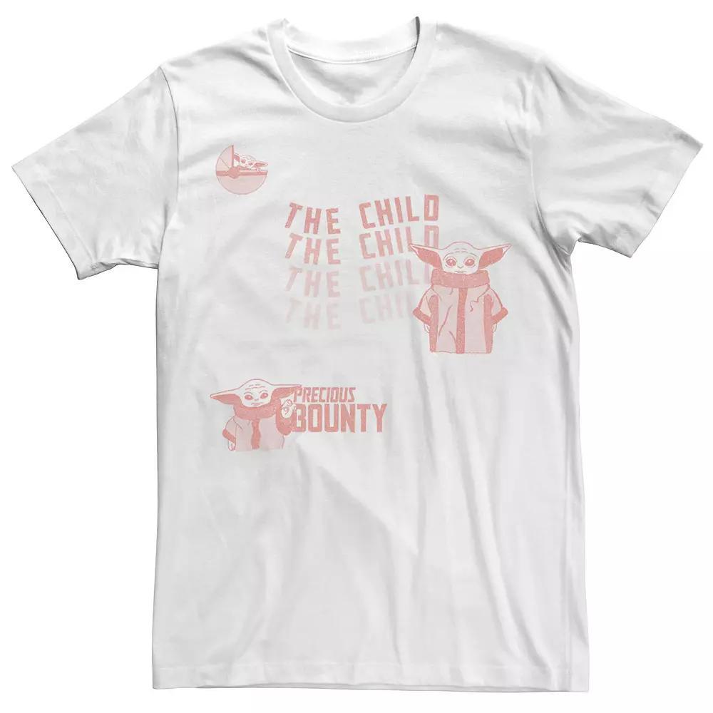 Men's Star Wars The Child Precious Bounty Text Tee, Size: Medium, White Product Image